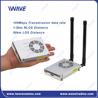 Купить 566-678 МГц 1420-1530 МГц Беспилотная система IP MESH Видеопередача 100 Мбит / с Производство в сети