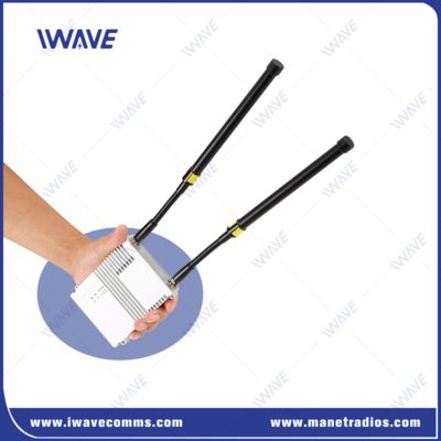 Купить Двухдиапазонная IP MESH линия передачи данных FHSS 600 МГц и 1,4 ГГц для видео и данных управления Производство в сети