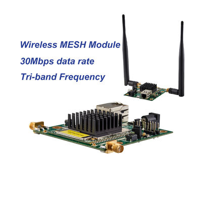 Модуль IP MESH 30 Мбит/с Беспроводные NLOS видео и TTL радиостанции передачи данных