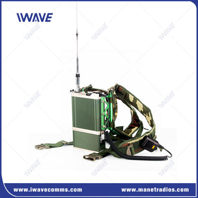 Специальная сеть Военное радио Manpack Repeater 136MHz-174MHz VHF Manpack Radio