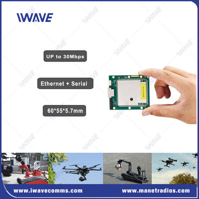 MIMO OEM IP MESH Модуль 600Mhz / 1.4Ghz Частота для роя UGV