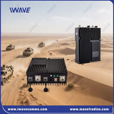 QPSK UHF IP MESH COFDM видеопередатчик HD 1080P бронетранспортер
