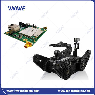 Трехполосная частота UGV/UAV NLOS Ethernet COFDM Система передачи 115200bps Скорость передачи 1Mbps-30Mbps регулируемая пропускная способность